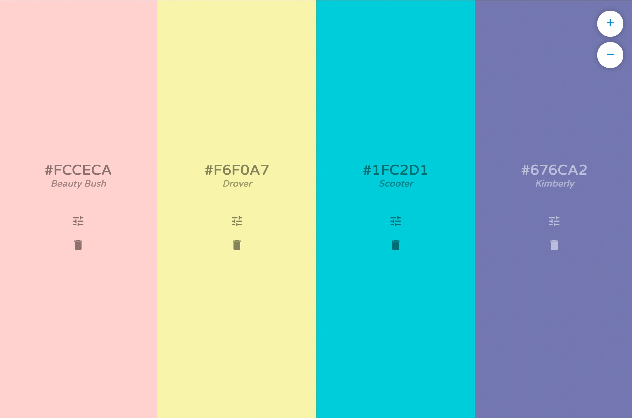 Tetradic color harmony